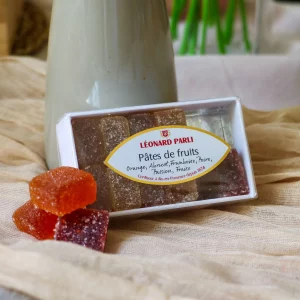 Boîte de pâtes de fruits