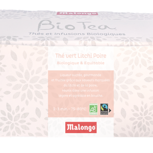Bio Tea – Thé Vert Litchi Poire